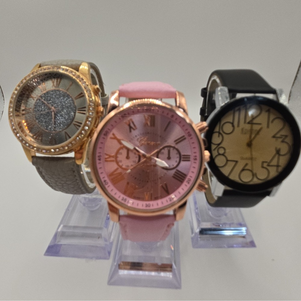 Lot Of 3 Womens Assorted Watches. Preworn.